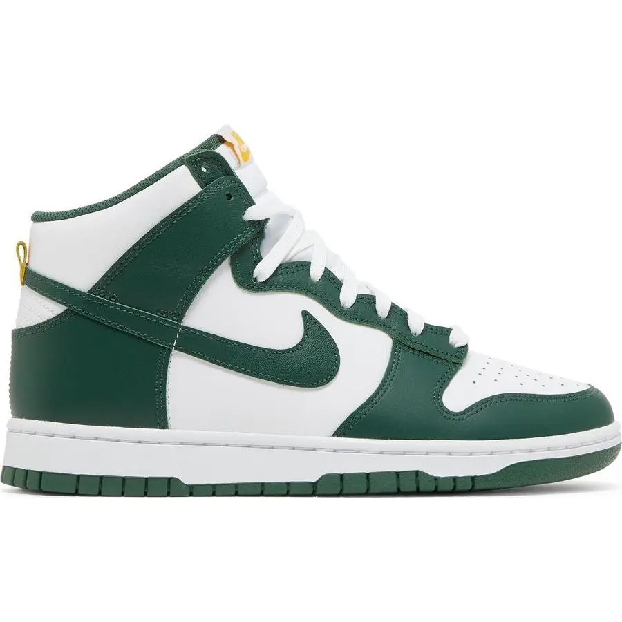 Nike shoes - Nike Dunk High - Dunk High - DD1399 300 - Noble Green/University Gold/White 1