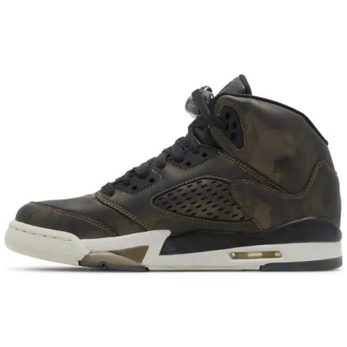 Nike shoes - Jordan 5 - 919710 030 - Black/Light Bone/Metallic Field 0