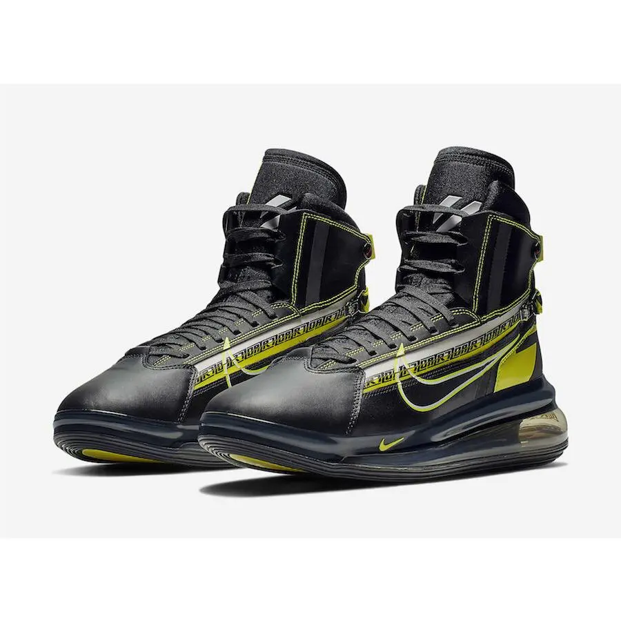 Nike shoes - Air Max 720 - Air Max - Black/Dynamic Yellow 0