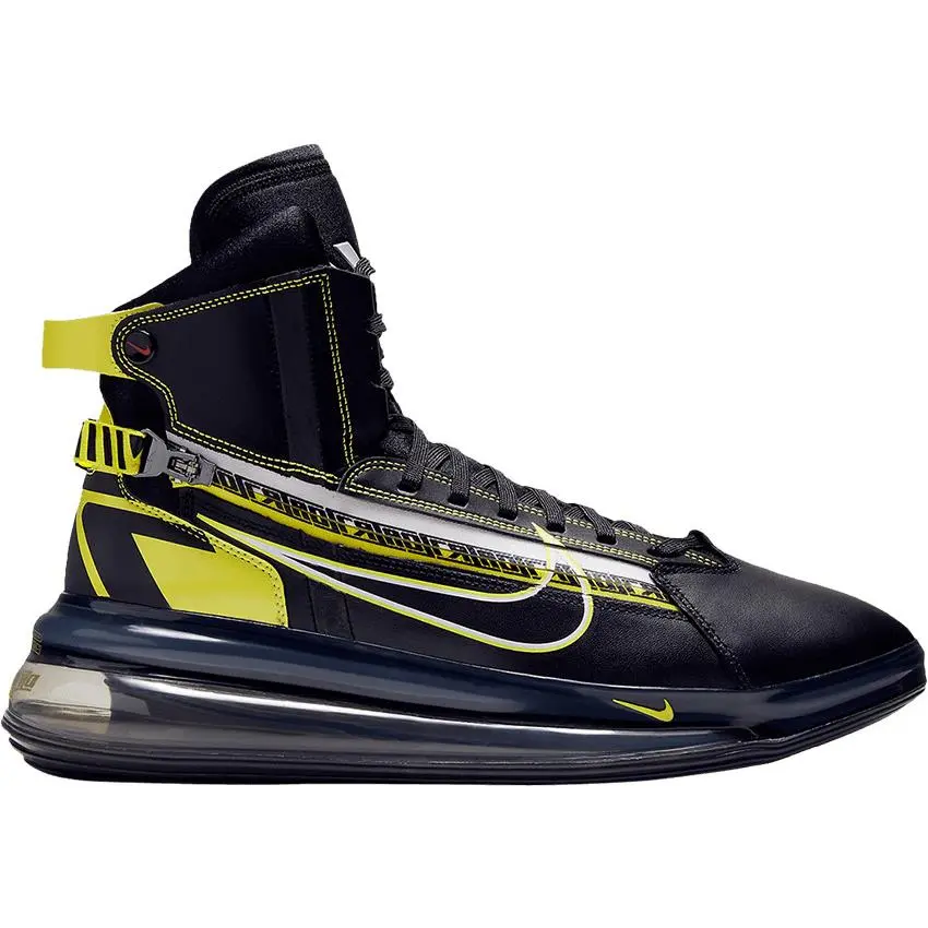 Nike shoes - Air Max 720 - Air Max - Black/Dynamic Yellow 3