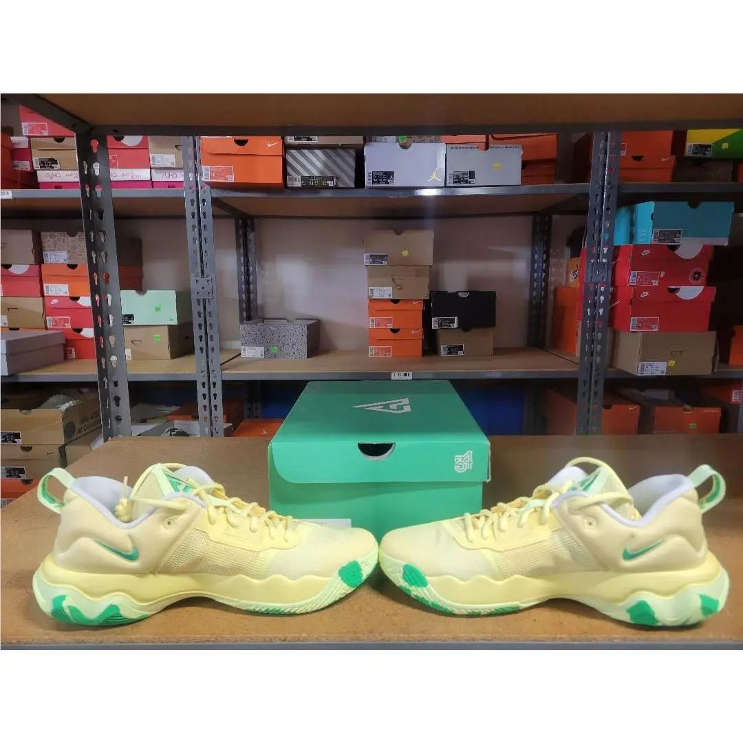 Nike shoes - Nike Giannis Immortality 3 - Giannis Immortality - DZ7533-700 - Soft Yellow Green Shock 1