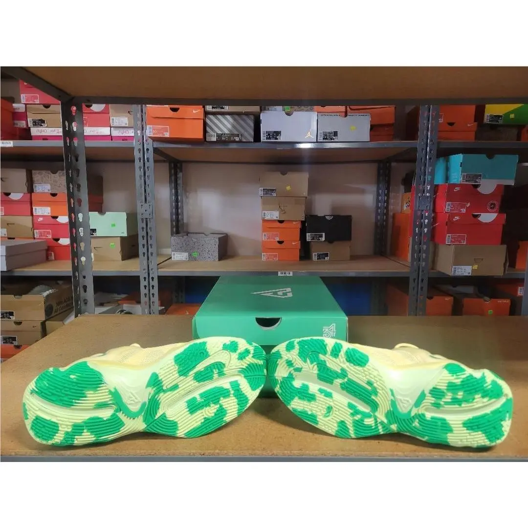 Nike shoes - Nike Giannis Immortality 3 - Giannis Immortality - DZ7533-700 - Soft Yellow Green Shock 2
