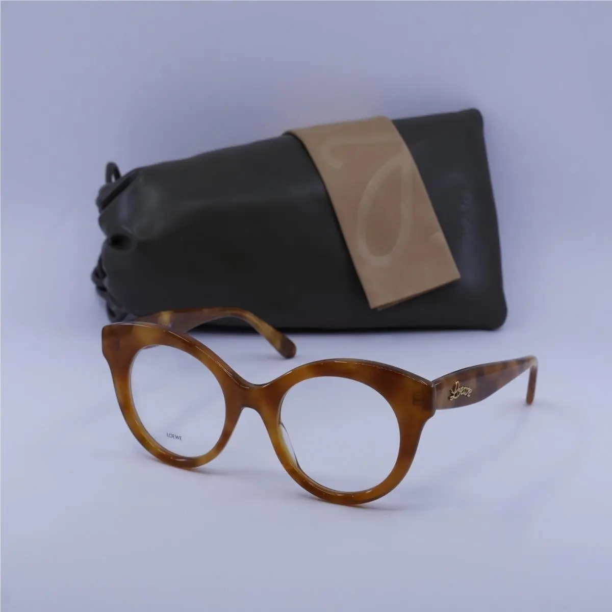 Loewe LW50074I 053 Blonde Havana 50mm Eyeglasses
