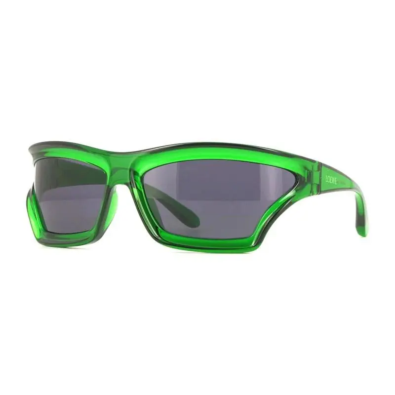 LW40143U 98A Women`s Designer Sunglasses Green Acetate Frame by Loewe