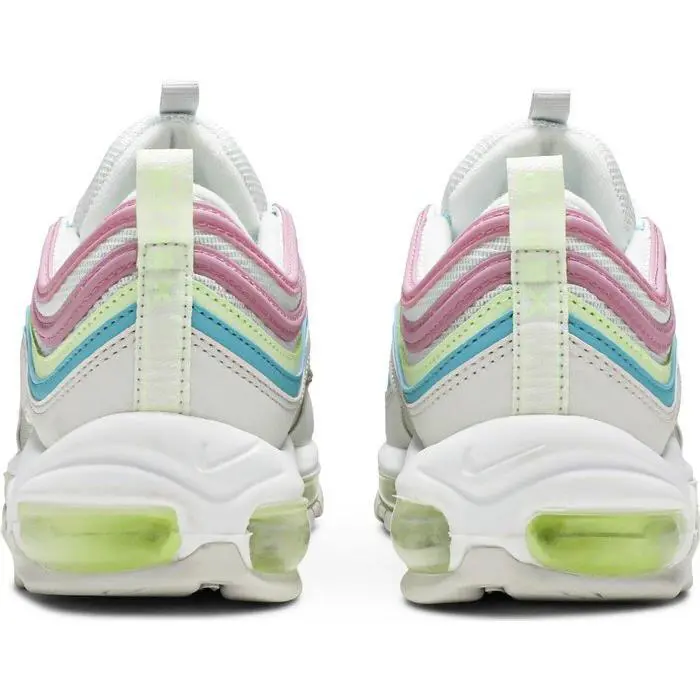 Nike shoes - Nike Air Max 97 - Air Max - CW7017 100 - White/Barely Volt/Platinum Tint 2