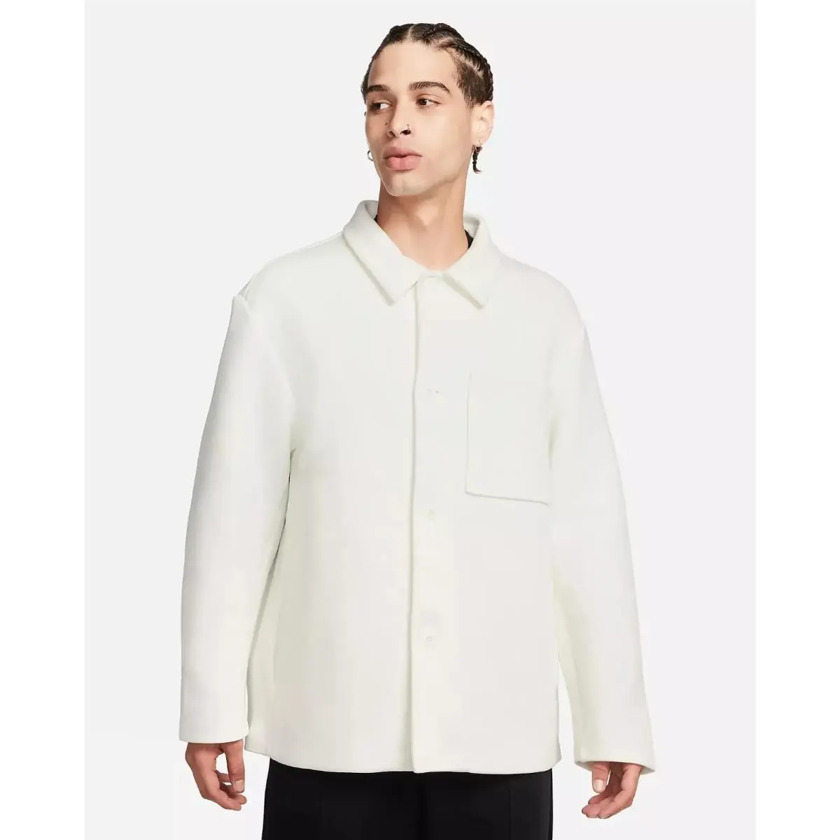Nike clothing - Nike Tech Fleece Reimagined Jacket - FB8167-133 FB8167133 - Off White 7
