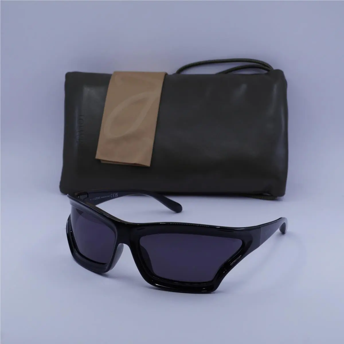 Loewe LW40143U 01A Shiny Black/smoke 70-17-115 Sunglasses