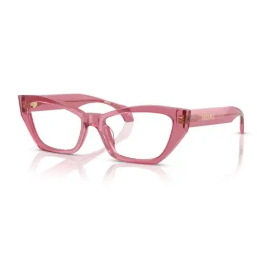0VE3373U 5516 Transparent Pink Cat Eye 54mm Women`s Eyeglasses by Versace