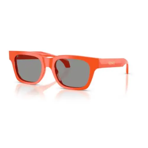 VE4486 5511/1 Orange/grey Square Men`s Sunglasses by Versace