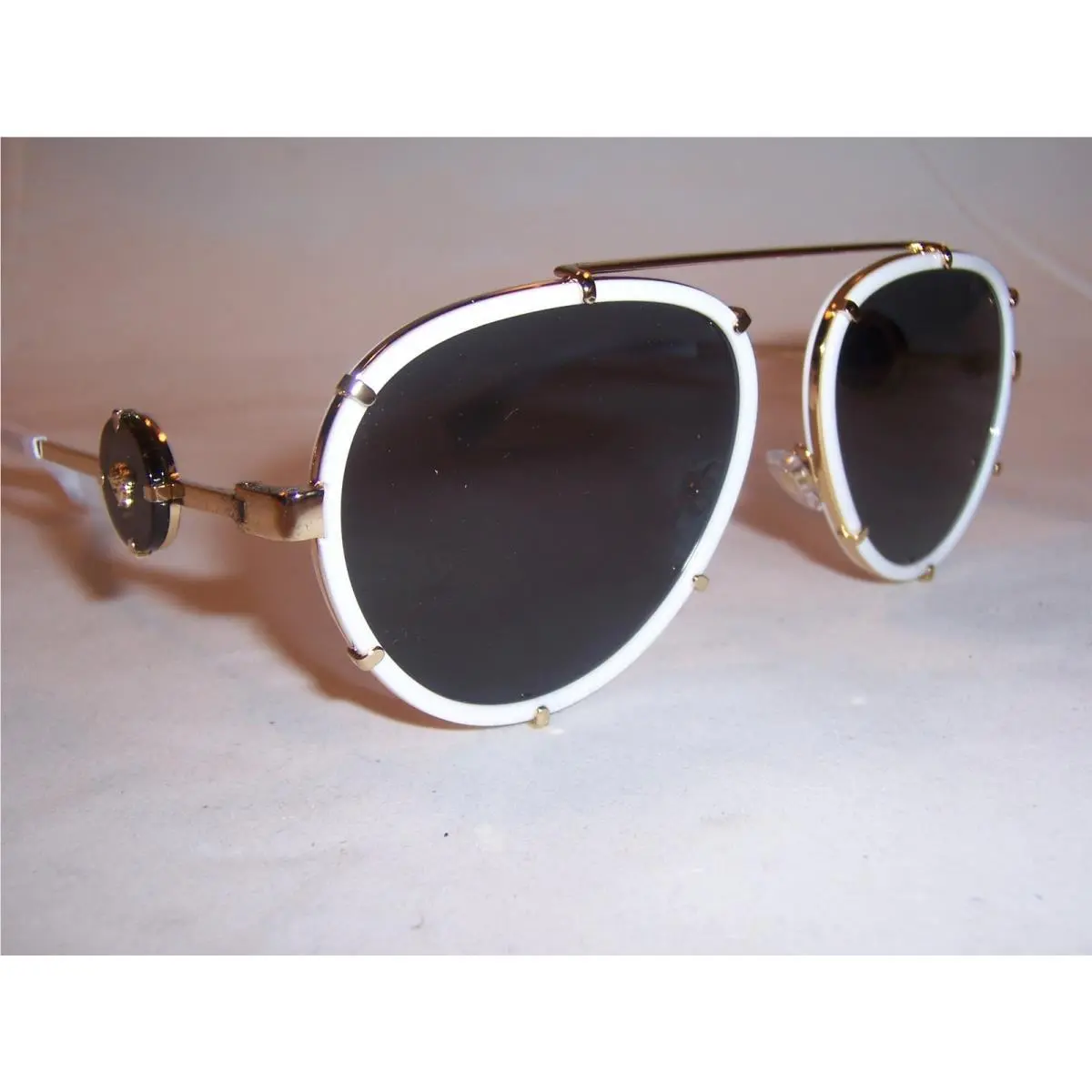 Versace Sunglasses VE2232 147187 White/dark Gray 61mm 2232