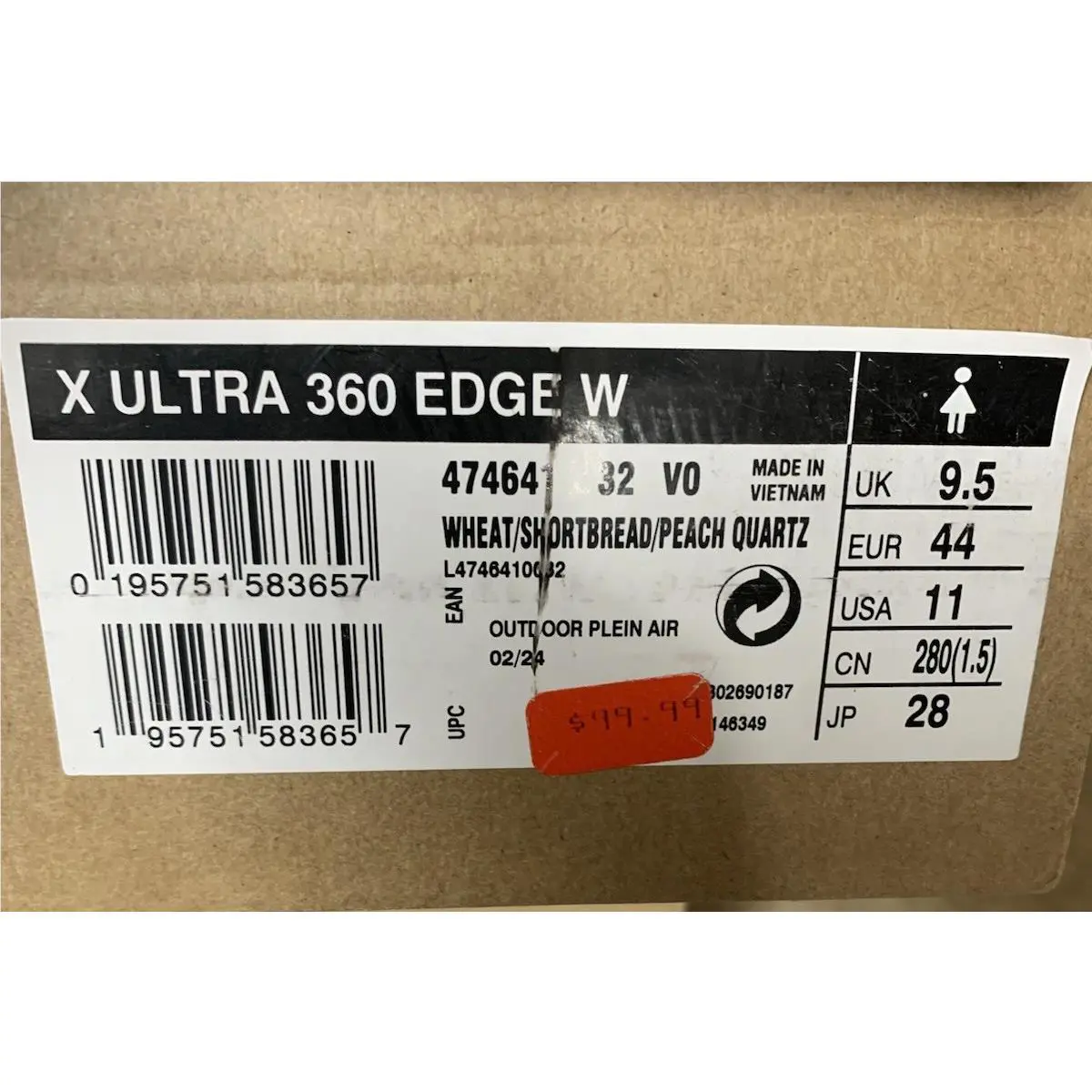 Salomon shoes - Salomon X Ultra 360 - Ultra - 474641 - Beige 6