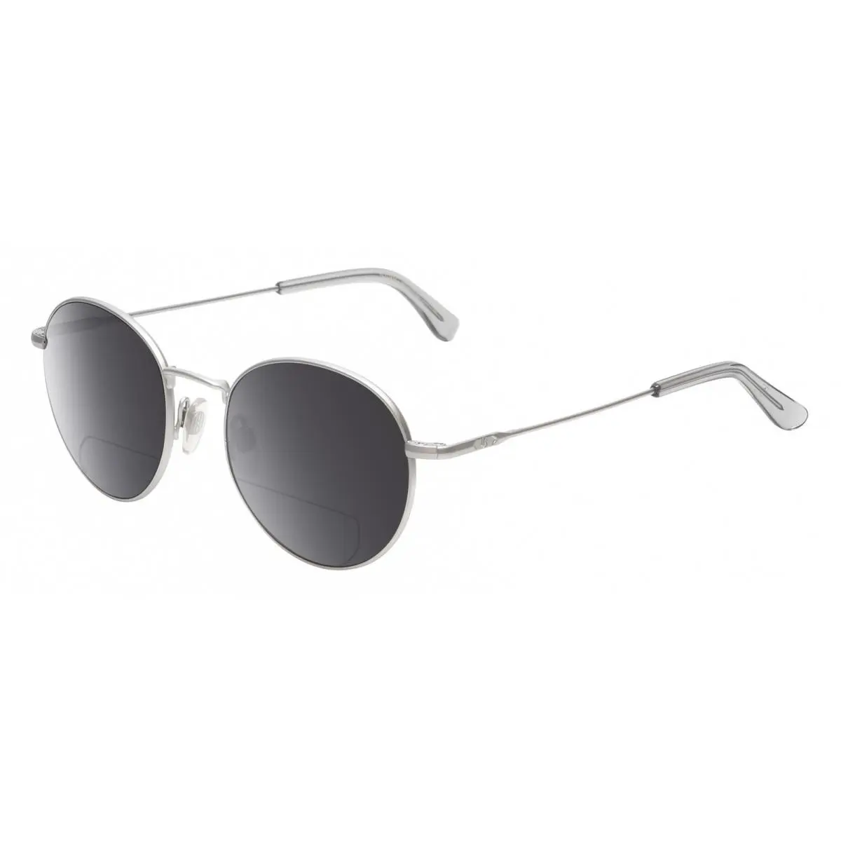 AO-1002 Unisex Designer Polarized Bifocal Sunglass Silver 51 mm Grey by American Optical