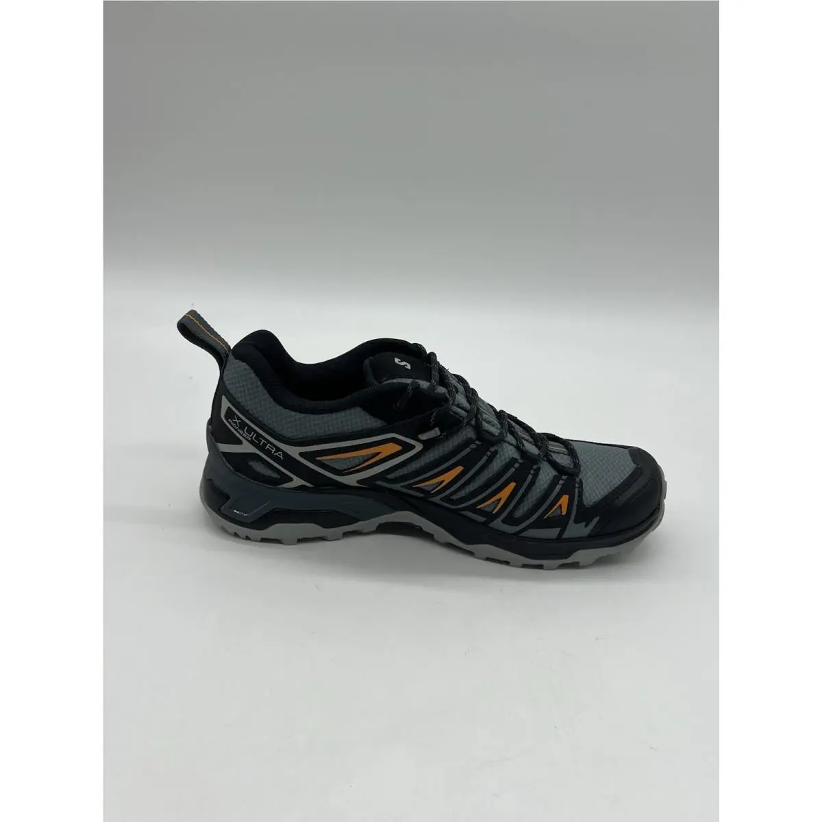 Salomon shoes - Salomon X Ultra - Ultra - 472077 - Stormy Weather/Black/Tumeric (UPC: 195751272803) 12