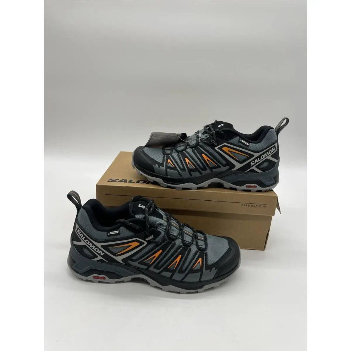 Salomon shoes - Salomon X Ultra - Ultra - 472077 - Stormy Weather/Black/Tumeric (UPC: 195751272803) 1
