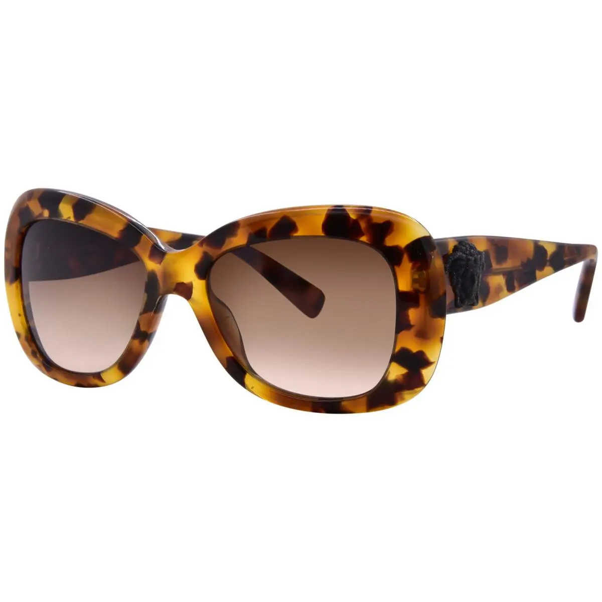 Versace VE4317 260/13 Sunglasses Women`s Tortoise/brown Rectangle Shape 54mm