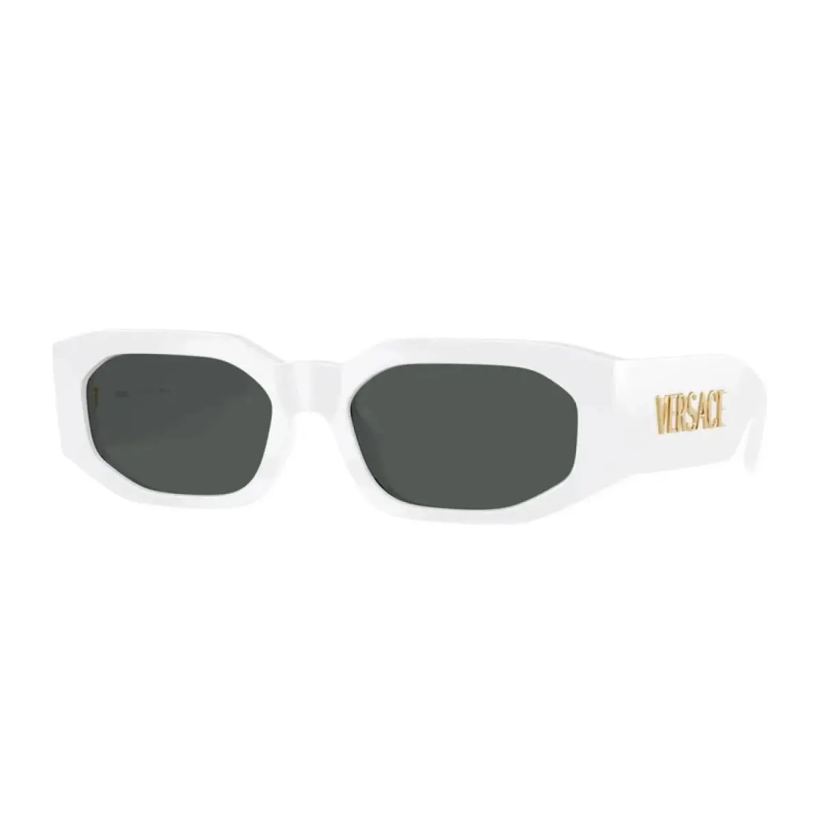Versace VE4489U 314/87 Geometric White/gray 55 mm Unisex Sunglasses Frame