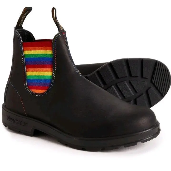 2105 Rainbow Ankle Chelsea Boot Black Leather Uk/au 4 Women`s 7 US by Blundstone