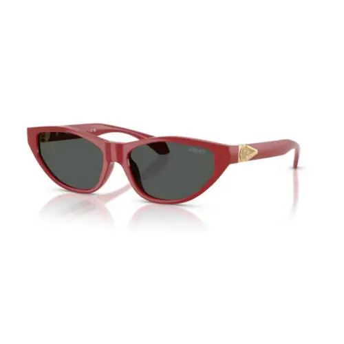 Versace VE4491U 538887 Red/ Dark Grey Cat-eye Women`s Sunglasses
