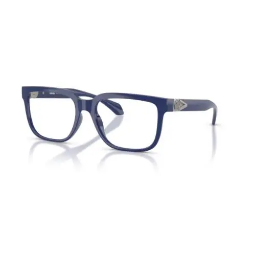 Versace 0VE3377U 5450 Solid Blue Soft Squared 55 mm Men`s Eyeglasses