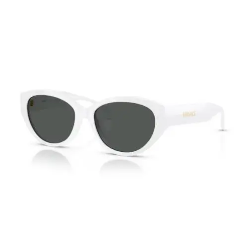 VE4495D 314/87 White / Dark Grey Oval Women`s Sunglasses by Versace