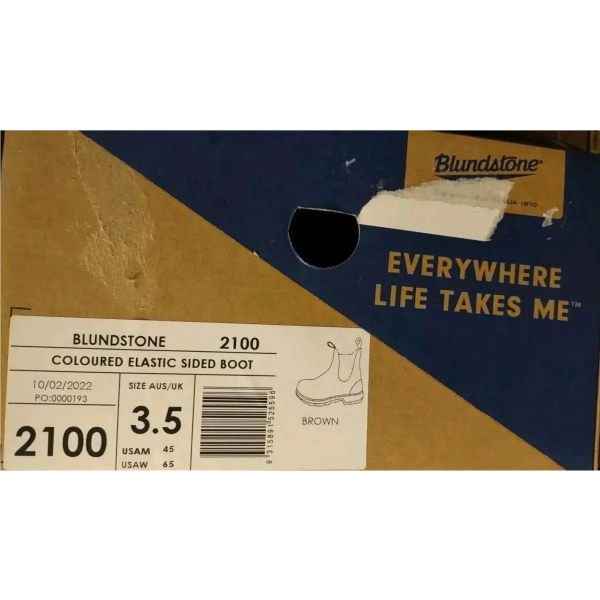 Blundstone shoes - BLUNDSTONE Chelsea - Chelsea - 2100 - Brown (UPC: 9315891525596) 8