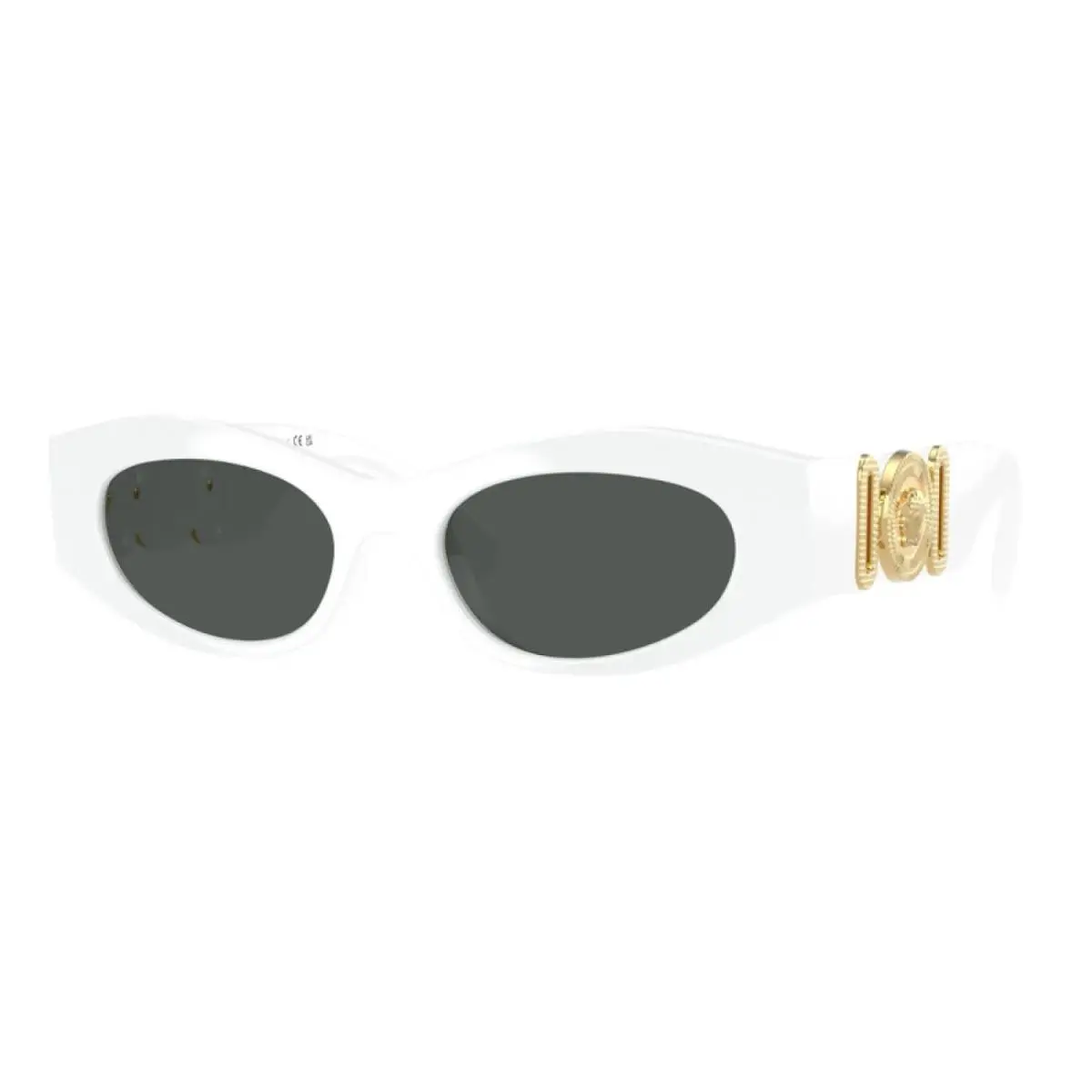 Versace VE4480U 314/87 Oval White/gray 51 mm Women`s Sunglasses Frame