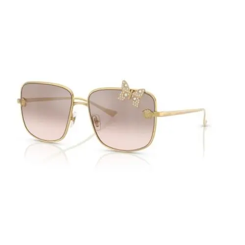 0VE2282 10028Z Gold/lite Brown Mirror Silver Gradient Women`s Sunglasses by Versace