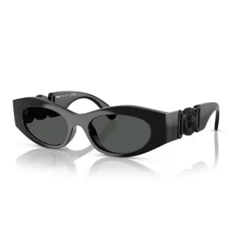 Versace VE4480U 536087 Black/dark Grey Cat-eye Women`s Sunglasses