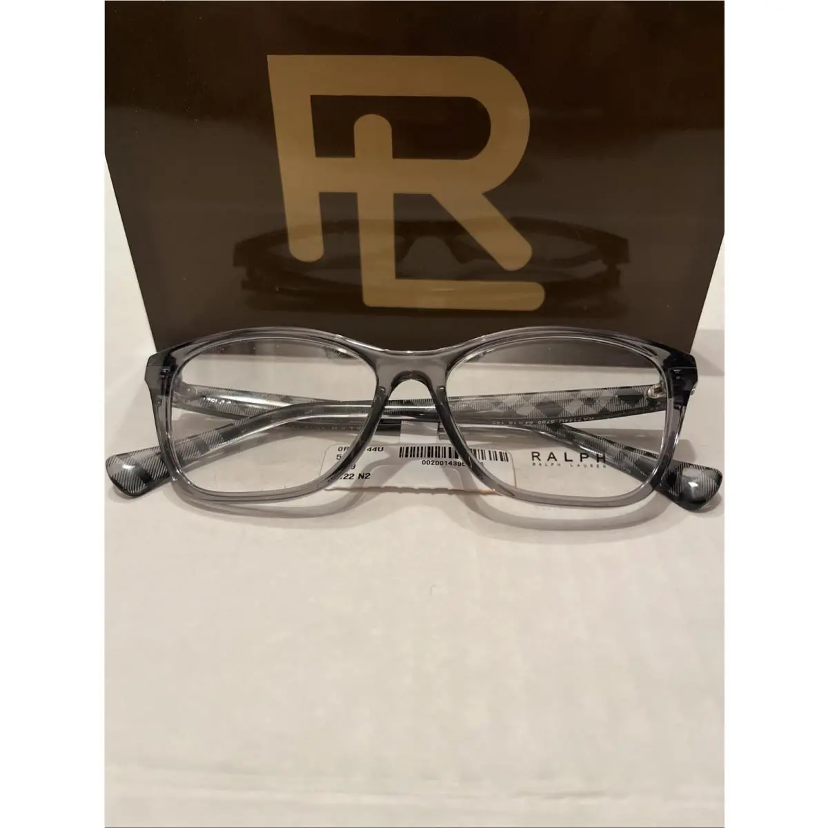 Ralph Lauren RA 7144U 5799 Transparent Grey 54.15.145 Women’s Eyeglasses Frames