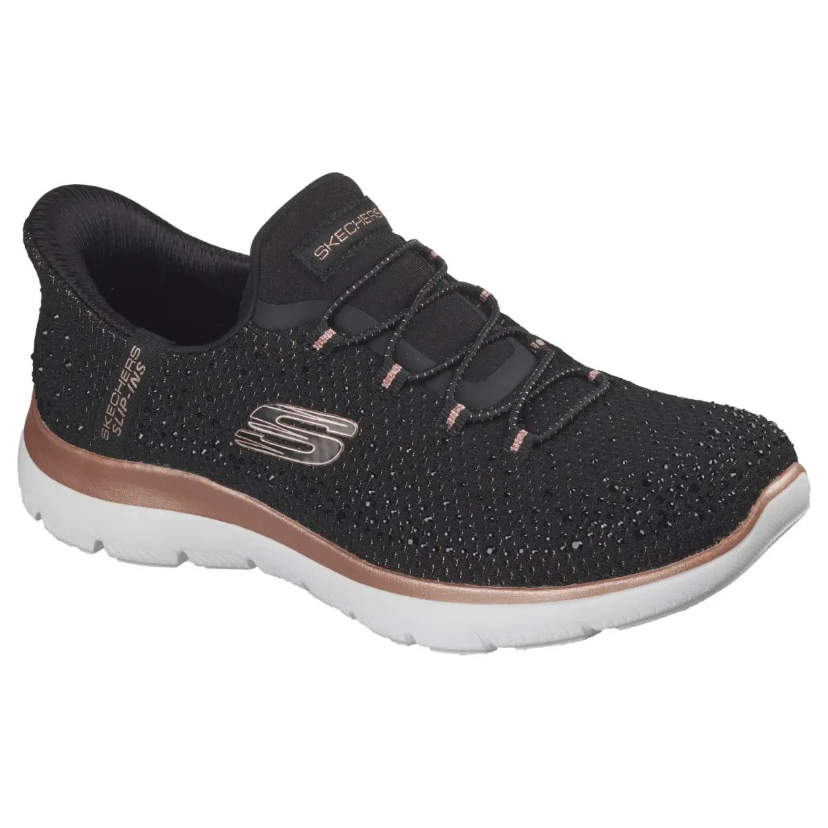 Skechers shoes - Skechers hands free slip on summits - Black 0