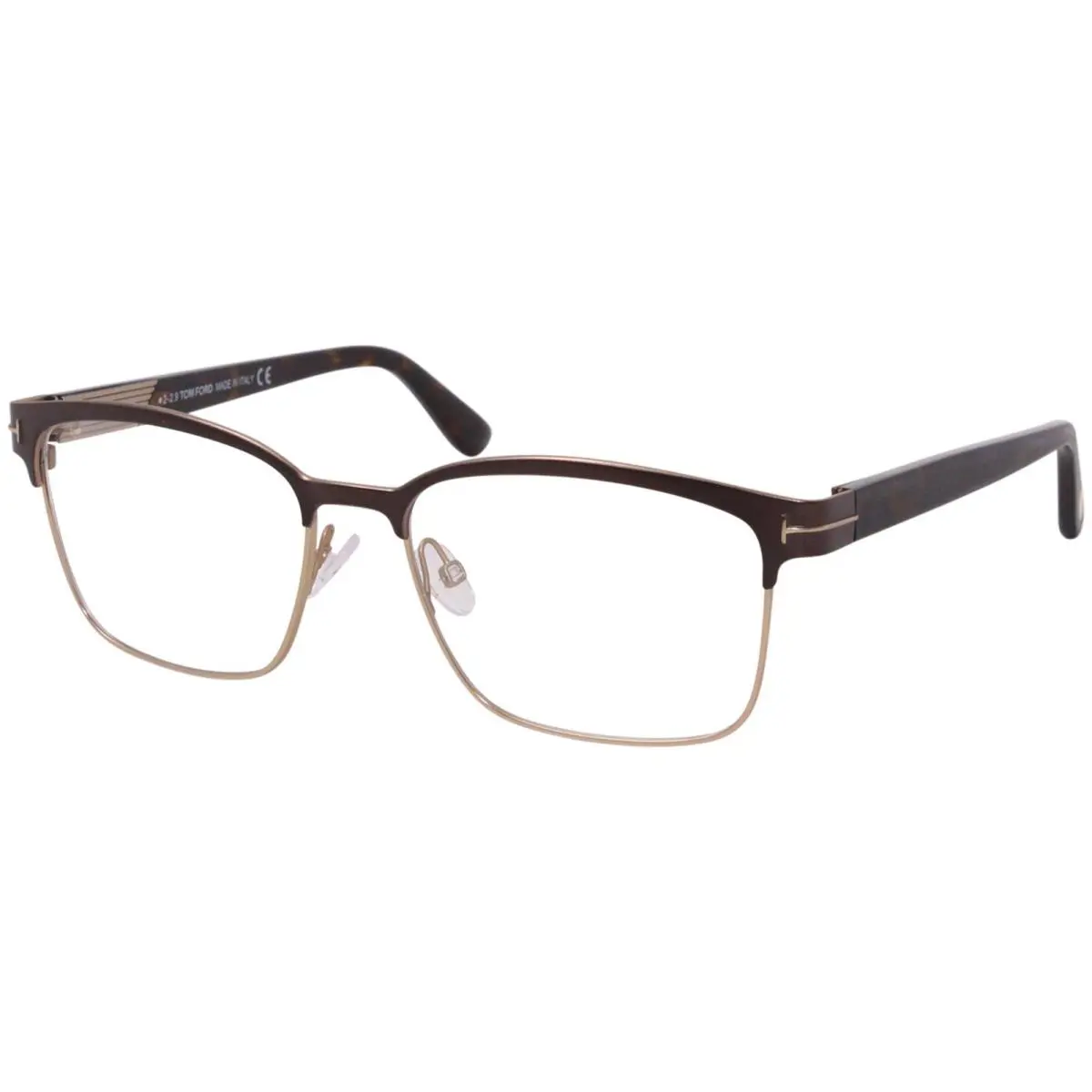 Tom Ford TF5323 048 Eyeglasses Men`s Matte Brown/bronze Full Rim Optical Frame