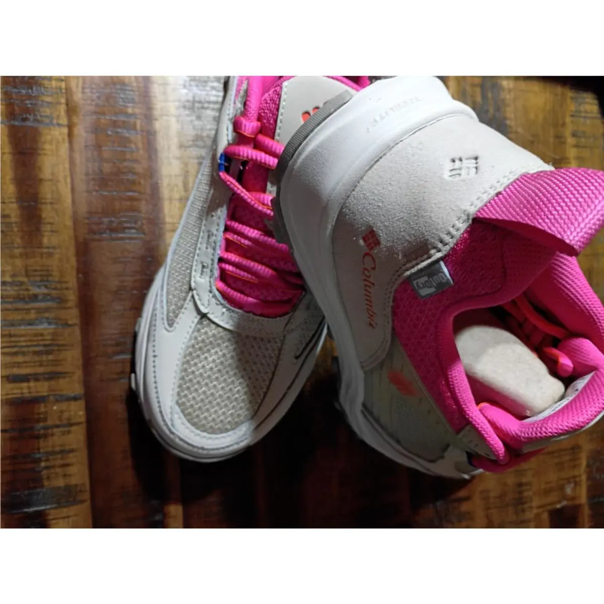 Columbia shoes - outdry trail grotto - outdry trail grotto - tan - pink 9
