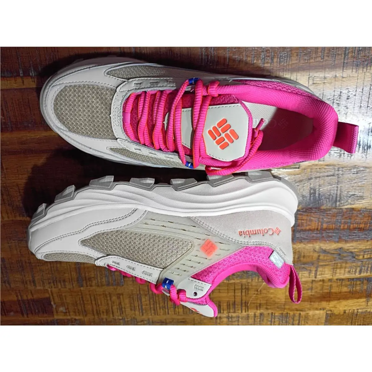 Columbia shoes - outdry trail grotto - outdry trail grotto - tan - pink 10