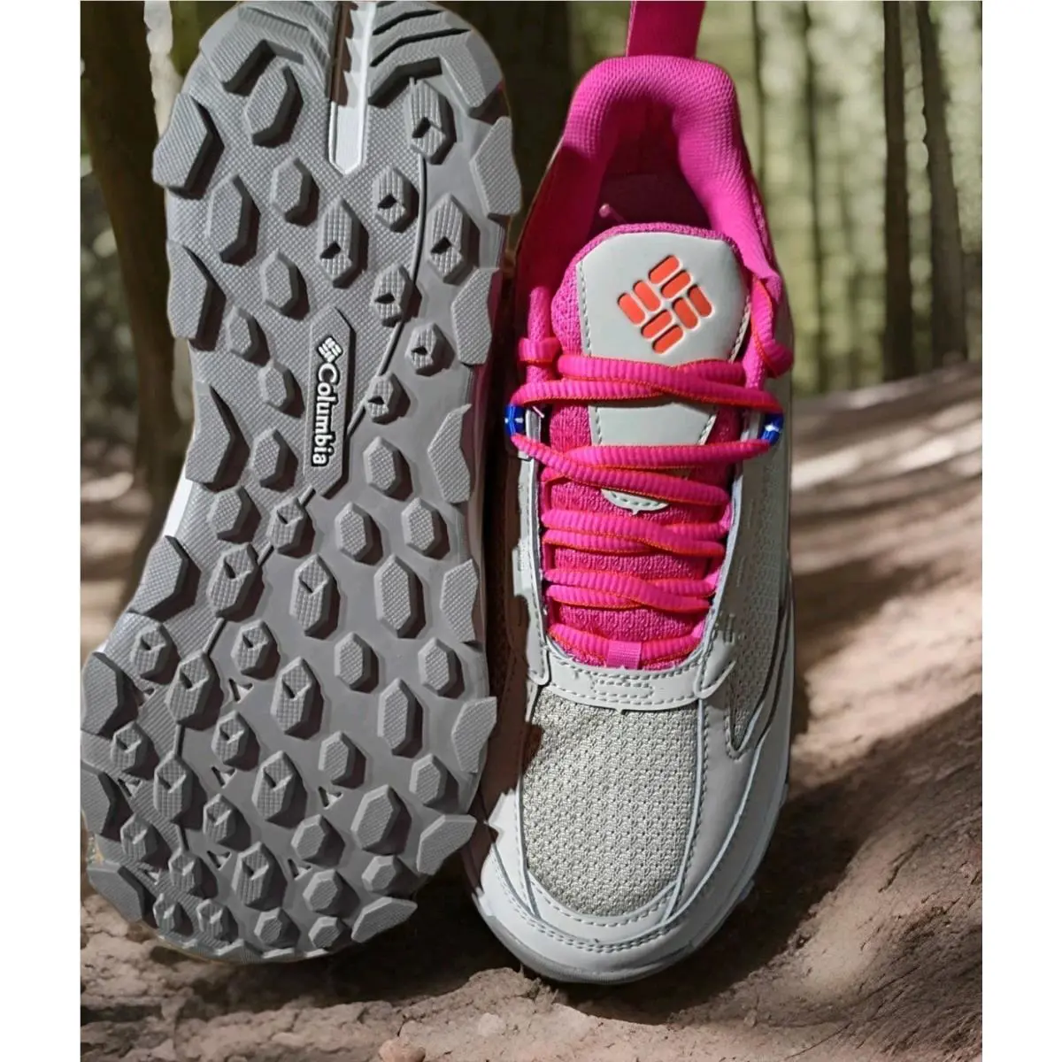 Columbia shoes - outdry trail grotto - outdry trail grotto - tan - pink 3