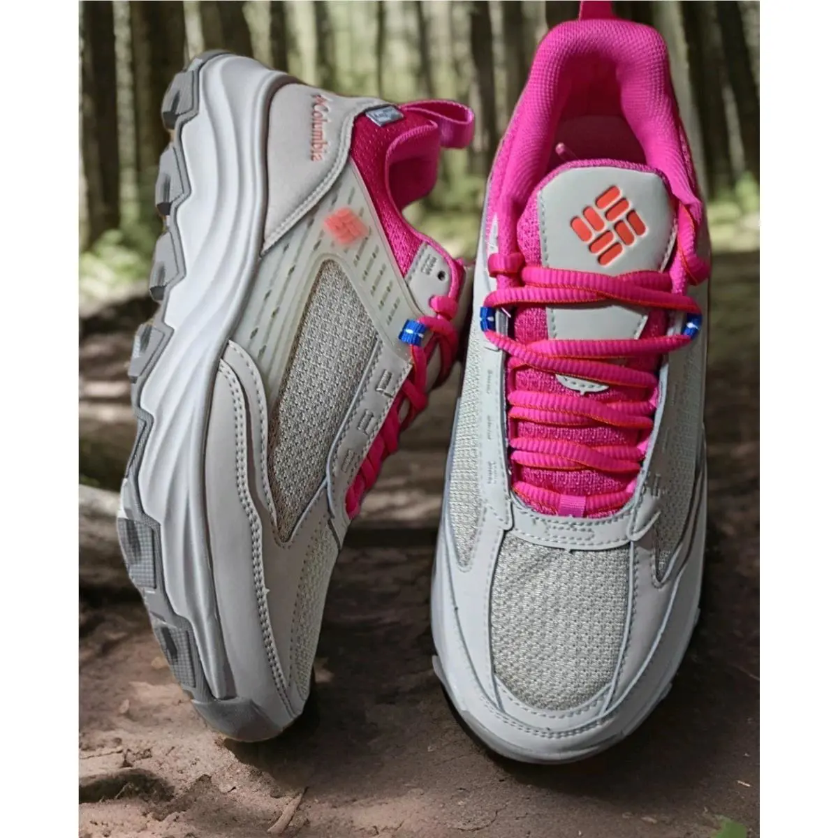 Columbia shoes - outdry trail grotto - outdry trail grotto - tan - pink 6