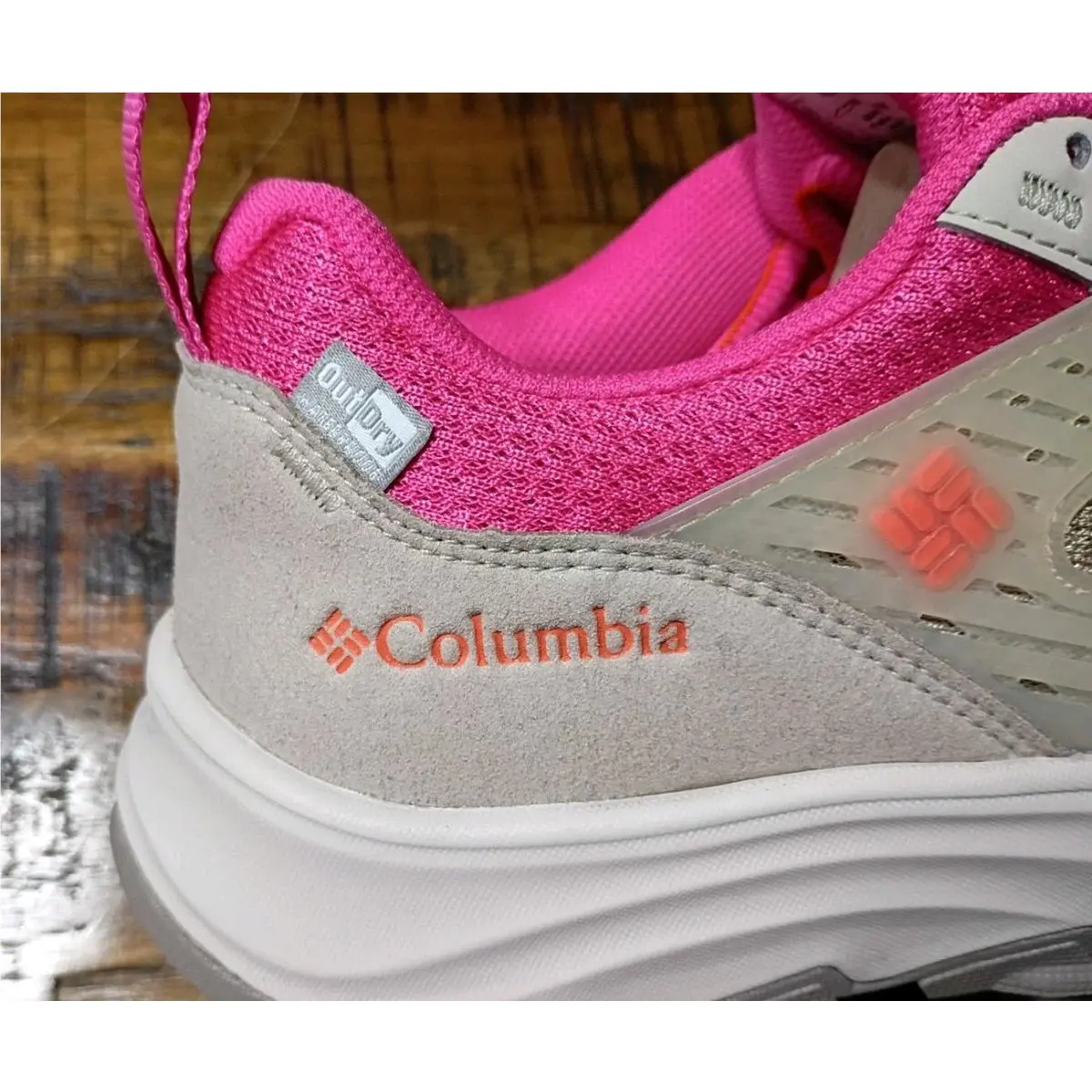 Columbia shoes - outdry trail grotto - outdry trail grotto - tan - pink 11