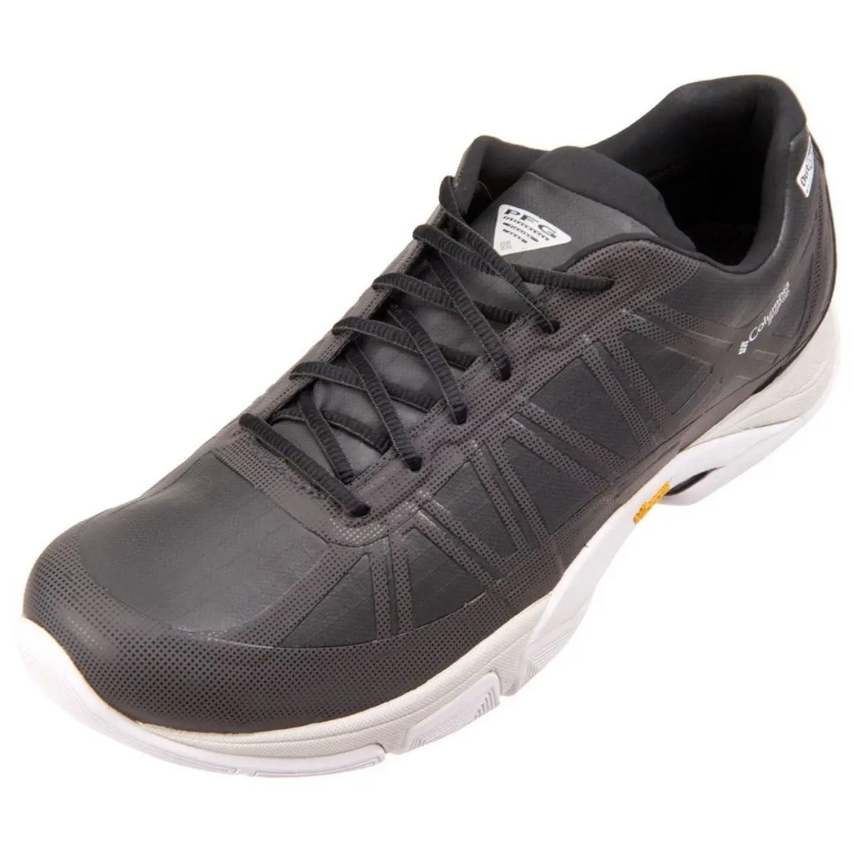 Columbia Men`s Force 12 Outdry Extreme Pfg Sneakers Black/white Size 7.5 D US