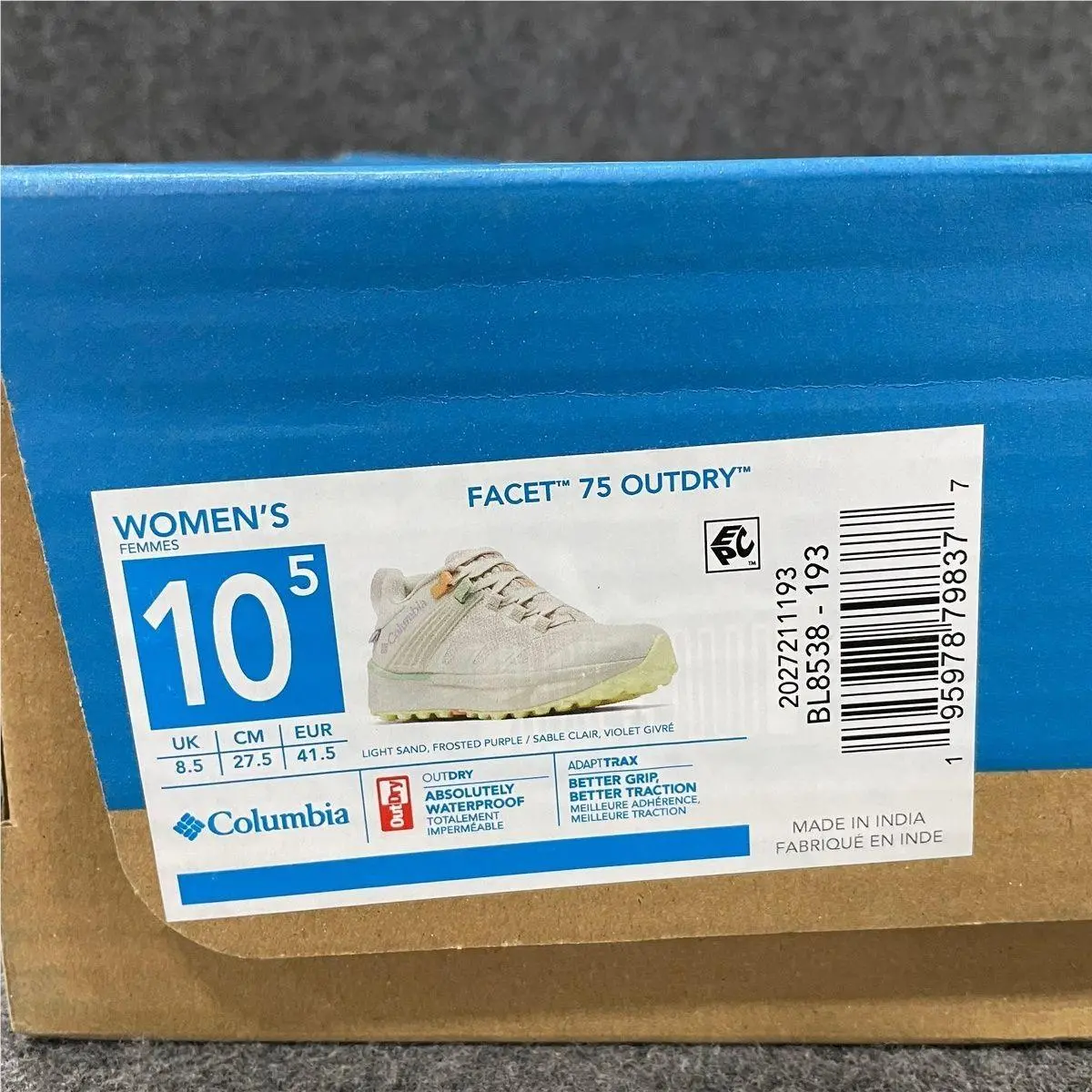 Columbia shoes - vs-159494 - vs-159494 - Beige (UPC: 195978798377) 1