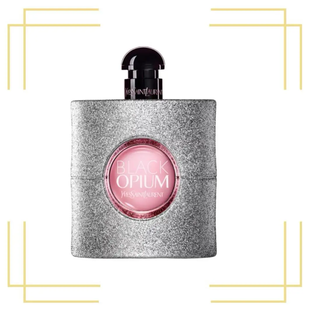 Yves Saint Laurent Ladies Black Opium Glitter Edp Spray 3.0 oz Fragrances