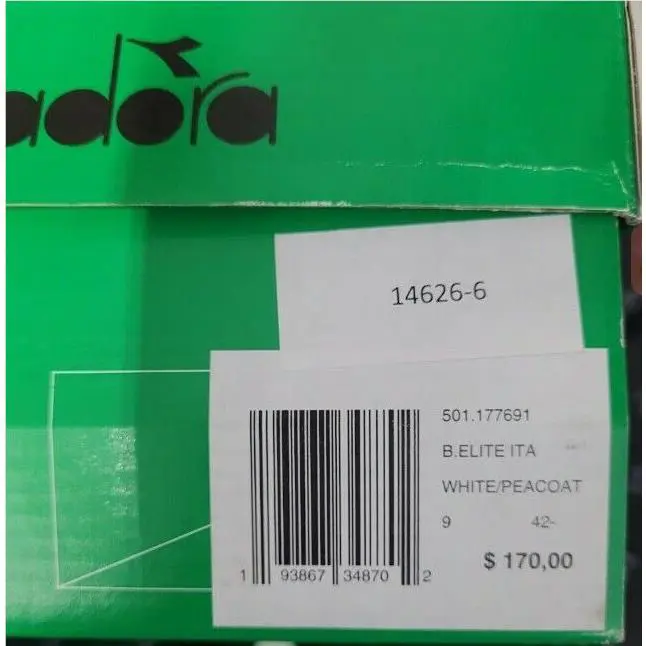 Diadora shoes - Diadora B.Elite - C0178 - White 7