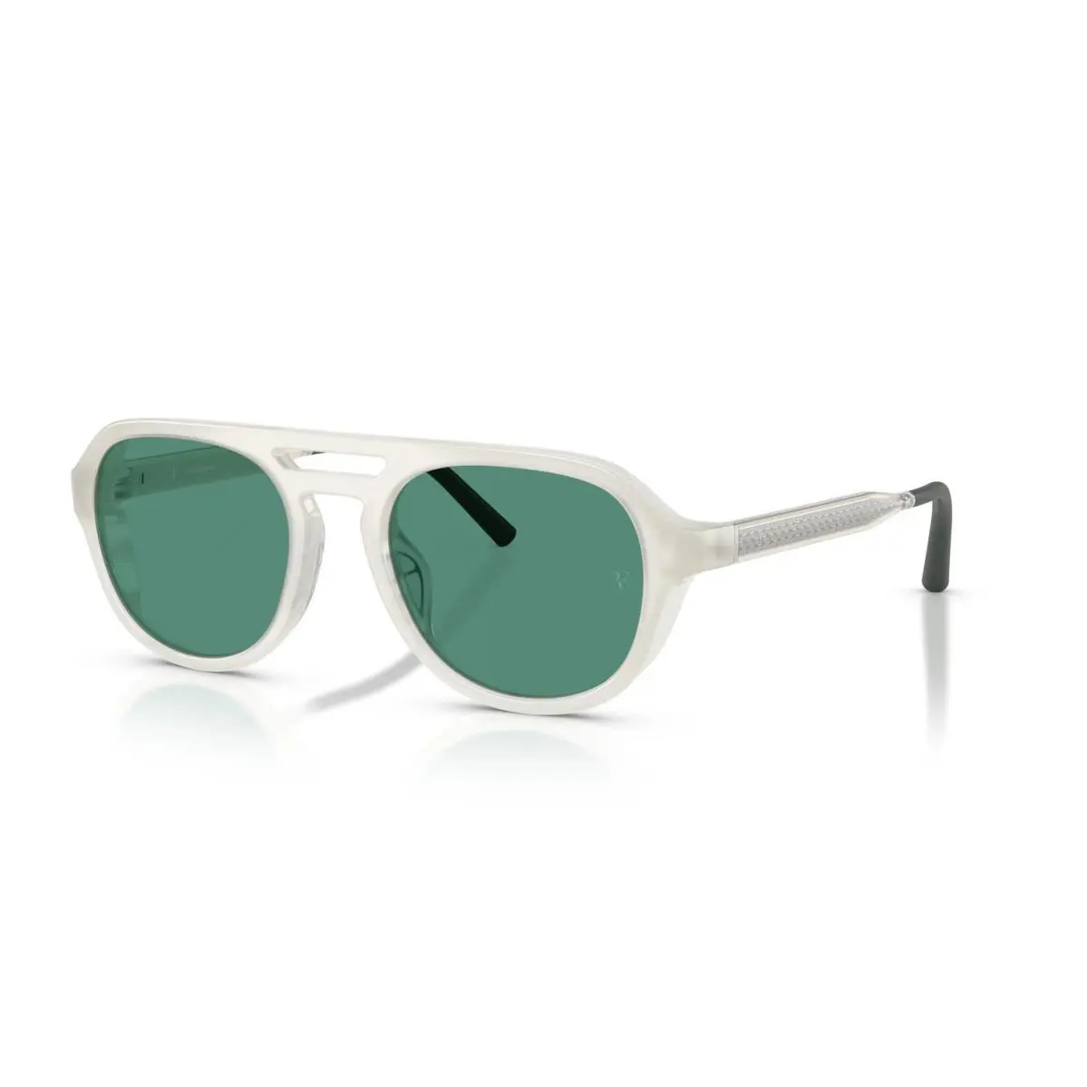 R-13 OV 5589SU Warm White/forest 70077I Sunglasses by Oliver Peoples