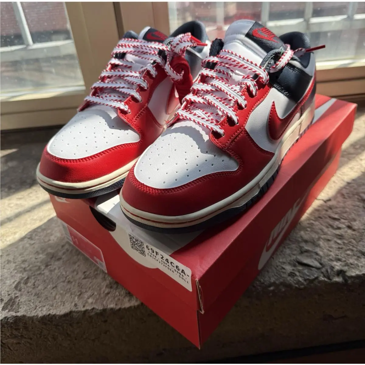 Nike Dunk Low Boston Red Sox - Red