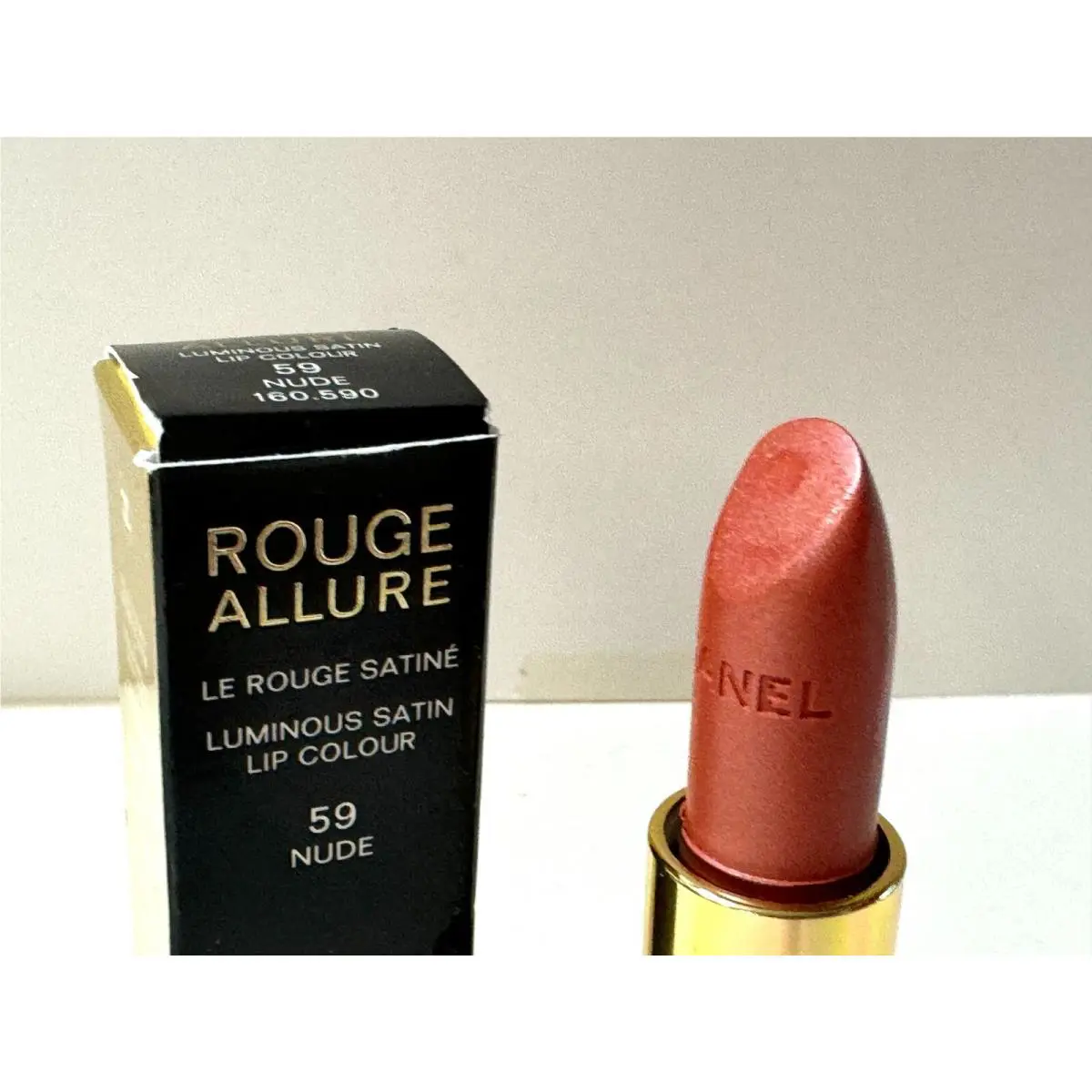 1 Pc 59 bY Chanel Rouge Allure Lipstick Luminous Satin Lip