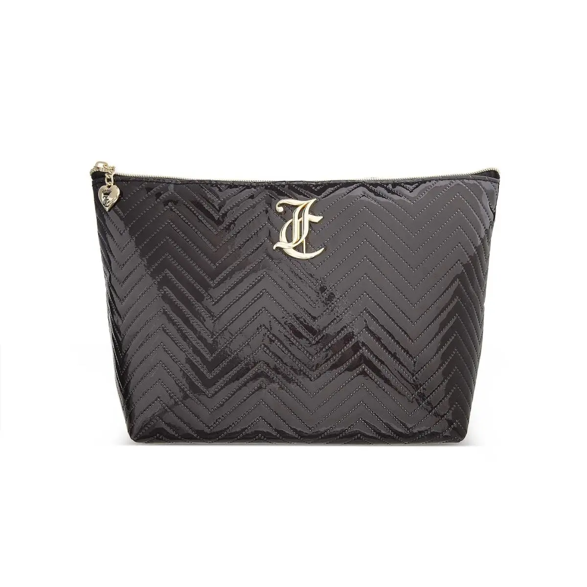Women`s Cosmetics Bag - Travel Makeup and Toiletries Top Zip by Juicy Couture