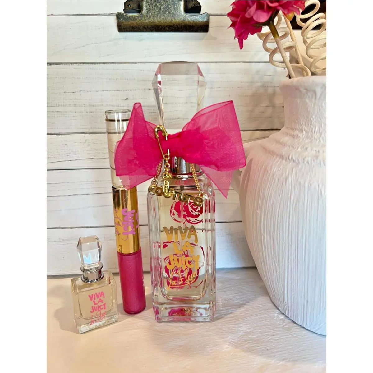 Viva La Juicy La Fleur by Juicy Couture 3pc Gift Set For Women