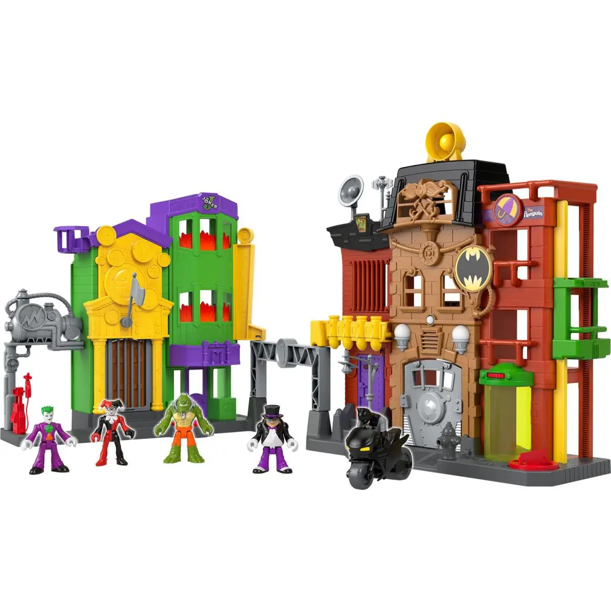 Fisher-price Imaginext DC Super Friends Batman Toy Crime Alley Playset with