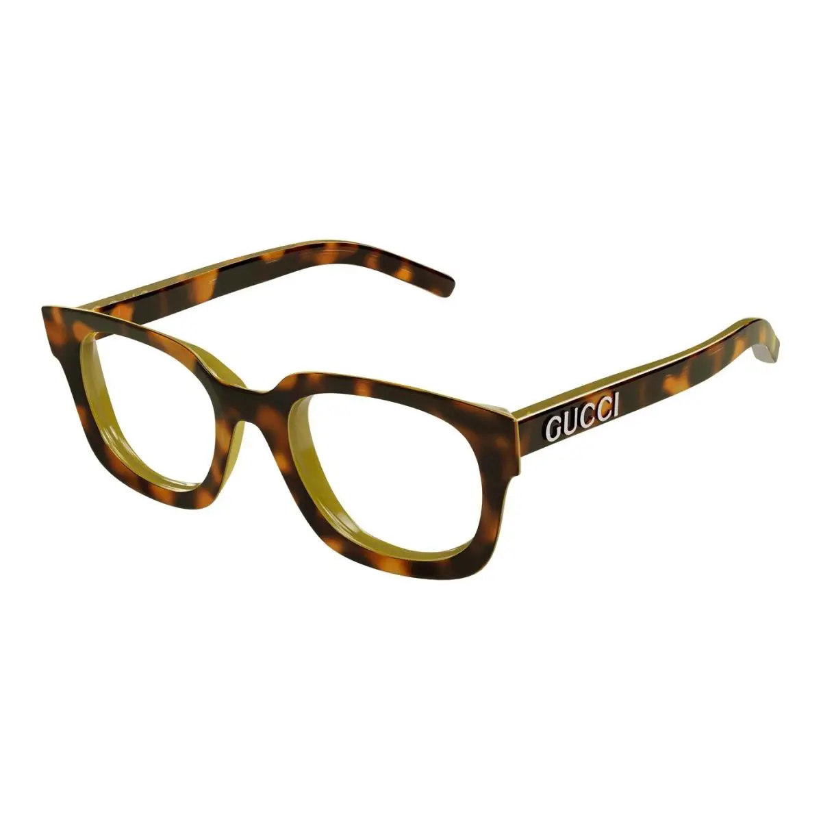 Gucci Eyeglasses GG1721O 002 50mm Havana / Demo Lens