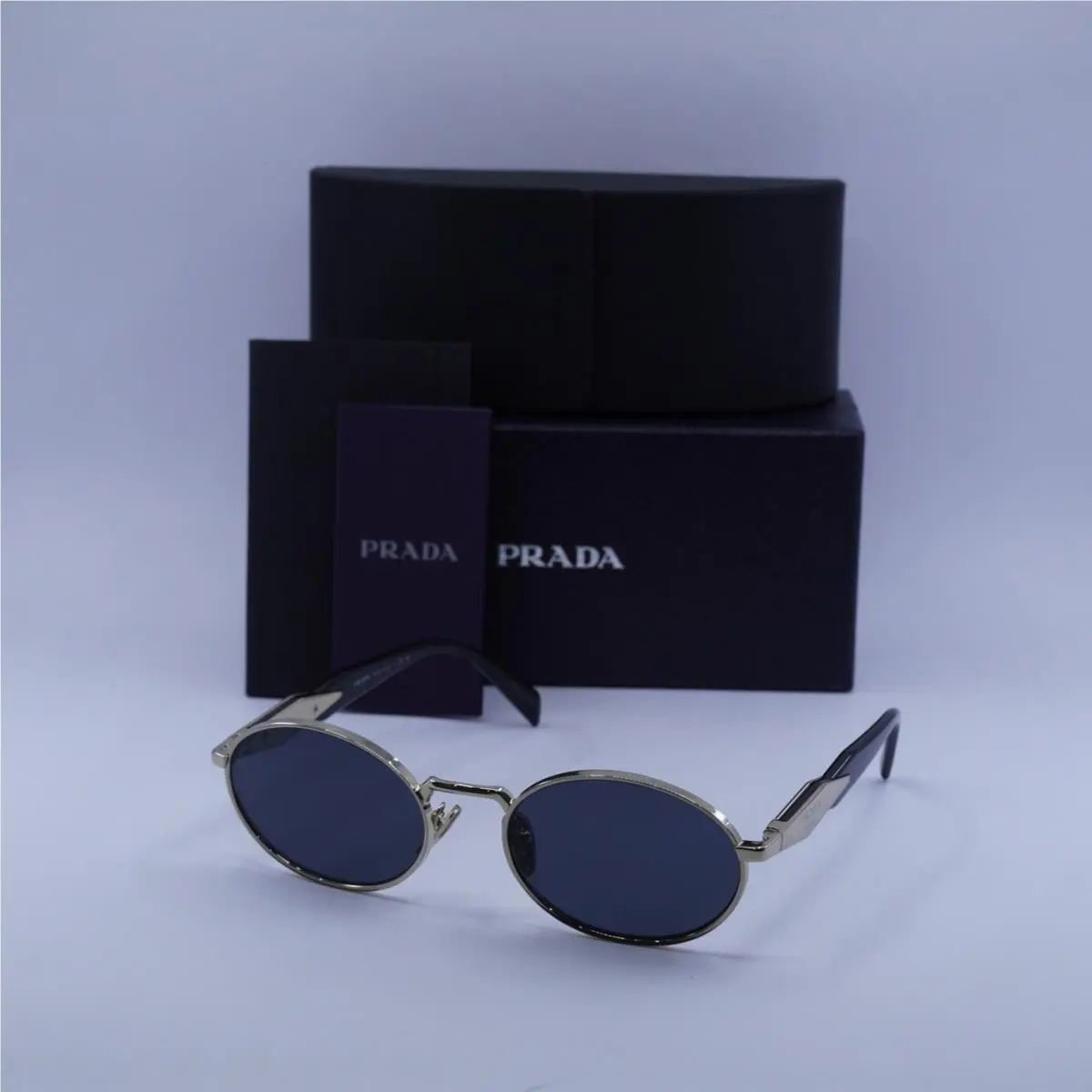 Prada PR65ZS ZVN09T Pale Gold/dark Grey 55-20-140 Sunglasses