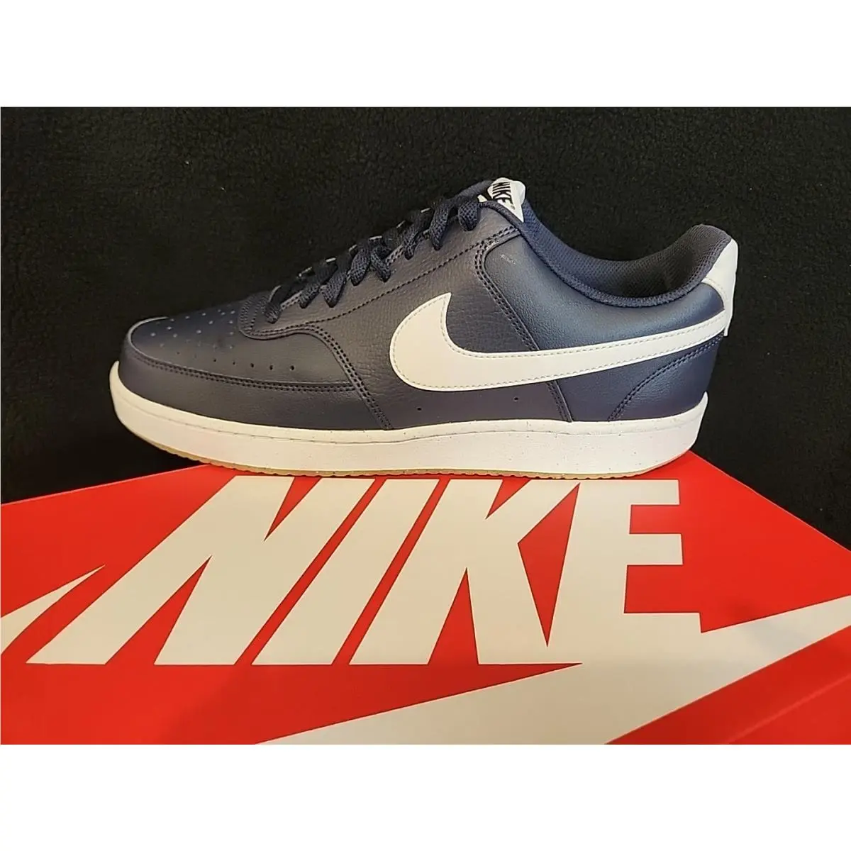 Nike shoes - Nike Court Vision Low - Court Vision Low - FZ5547-400 - Obsidian/Summit White 0