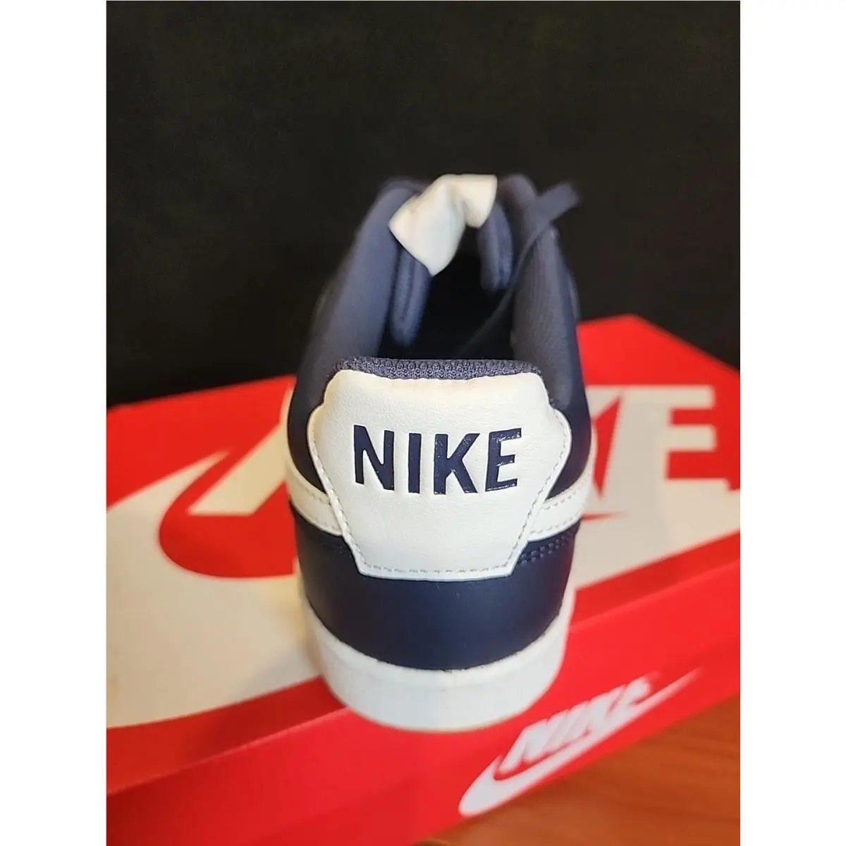 Nike shoes - Nike Court Vision Low - Court Vision Low - FZ5547-400 - Obsidian/Summit White 1